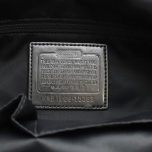 COACH ポピー シークイン スポットライト ハンドバッグ ショルダーバッグ 2way 斜め掛け スパンコール ネイビー