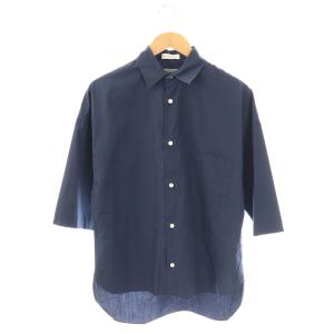 J.BRADLEY SHIRT シャツ 半袖 S ネイビー /DF OS