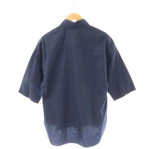 MADISONBLUE J.BRADLEY SHIRT シャツ 半袖 S ネイビー /DF OS