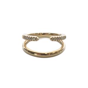 Manta Ring ダイヤモンド 0.07ct K10 9号 ゴールド NT19KDRM