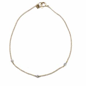 BRIGHTNESS ブレスレット ダイヤモンド 0.15ct K18