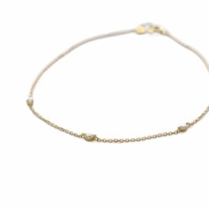 STAR JEWELRY STARJEWELRY BRIGHTNESS ブレスレット ダイヤモンド 0.15ct K18