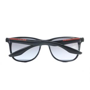 PRADA SPORT サングラス ウェリントン セルフレーム 5518 黒 ブラック 1AB-5W1 SH /RI OS