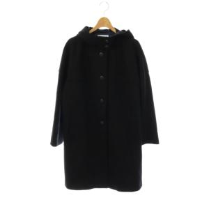 ダッフルコート ウール 42 ブラック /DO OS