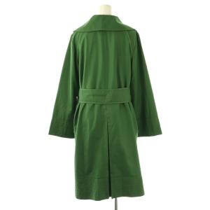 Jocomomola de Sybilla ベルト付きロングジャケット スプリングコート 40 グリーン /DF OS