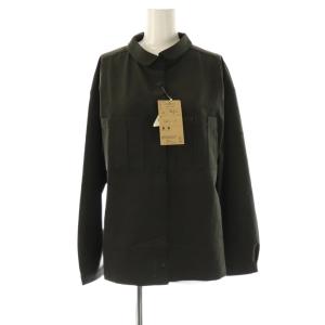 ヤマシャツ 長袖 スタンドカラー XL グレー /AT