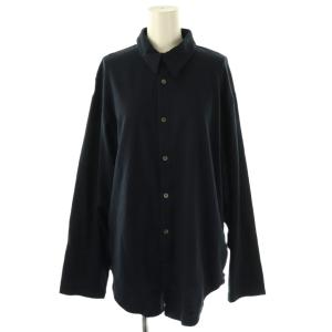 シャツ 長袖 ドゥーズィエムクラス取扱い ネイビー /HK OS