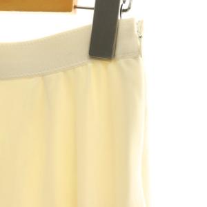 ANAYI ロング フレア スカート ミモレ ロング 36 アイボリー /AT OS