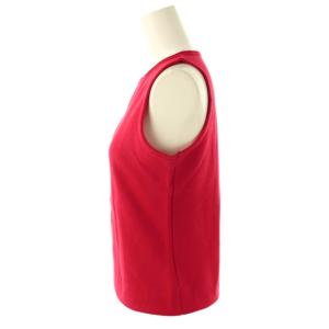 VIVIENNE TAM ドラゴン刺繍 タンクトップ カットソー 0 赤 /CX OS