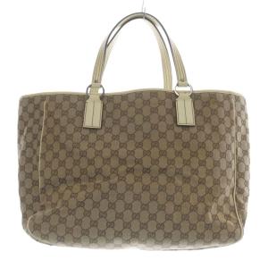 GGキャンバス トートバッグ ブラウン 113022
