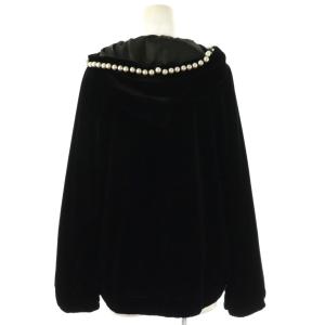 Grace Class トリアセベロアフーディ パーカー ブルゾン 36 ブラック /ES OS