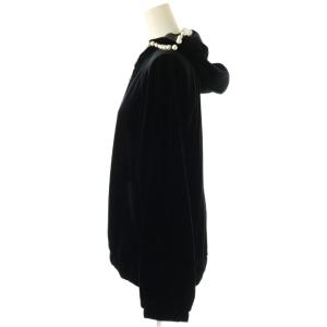 Grace Class トリアセベロアフーディ パーカー ブルゾン 36 ブラック /ES OS