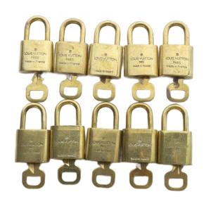 LOUIS VUITTON カデナ パドロック 10個セット ゴールドカラー