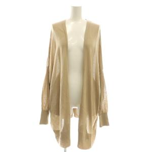 24SS shake code ショートカーディガン ニット ベージュ /DF OS