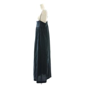 BABYLONE 25SS コットンブロードキャミワンピース ロング F 紺 /NR OS