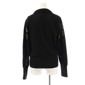 Ameri VINTAGE アメリ AMERI CROSS STITCH MESH KNIT TOP ニット セーター 刺繍 長袖