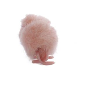 Alexandre De Paris ヘアクリップ ファー ヘアアクセサリー ピンク /YO16