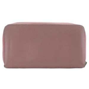 CHANEL 長財布 ラウンドファスナー ココマーク レザー ピンク 25番台 /YO27 OH