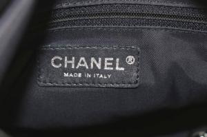 CHANEL ヴィンテージ パリビアリッツPM トートバッグ ココマーク ブラック