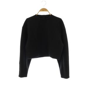 24AW Warming jersey cropped PO トップス ニット 長袖 F 黒 086-86401