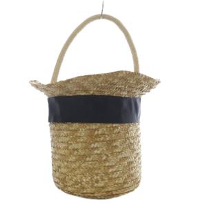 Jocomomola de Sybilla ABRACADABRA ハットモチーフカゴバッグ ハンドバッグ ワンハンドル ベージュ /YO26