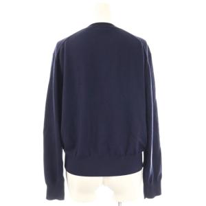 PLST エクストラファインメリノウールブレンドメタルボタンカーディガン ニット 長袖 L ネイビー /HK OS