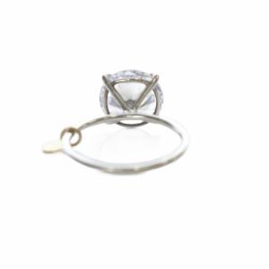 e.m. 指輪 リング ジルコニア SV 9号 シルバー /YO5