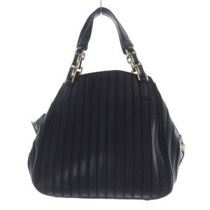 ANYA HINDMARCH BELVEDERE SMALL 2WAYバッグ ハンドバッグ ショルダーバッグ レザー 黒 ブラック /SR25