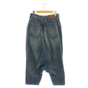 JUNYA WATANABE コムデギャルソン AD2019 サルエルデニムパンツ ジーンズ ジッパーフライ コットン XS 紺 /NR