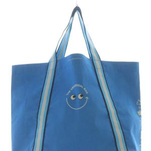 ANYA HINDMARCH コープ ユニバーサルバッグ エコバッグ ショルダーバッグ ハンドバッグ 2way 青 ブルー /SR