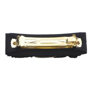 Salvatore Ferragamo ヴァラリボン バレッタ ロゴ 黒 ブラック /SR9 OH