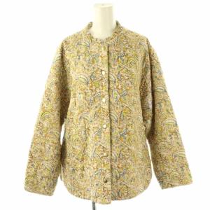 キルティングジャケット ブルゾン 総柄 マルチカラー /DF OS SH