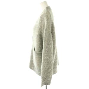NE QUITTEZ PAS! 24AW Alpaca Lurex Cardigan グレー