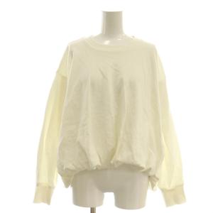 24AW High Gauze Tuck Sweat Shirt スウェットプルオーバー トレーナー F