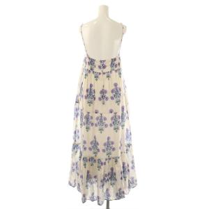 NE QUITTEZ PAS! 24SS Cotton Jacquard Marigold Print Cami Dress