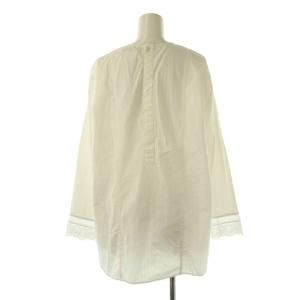 NE QUITTEZ PAS! 24AW Poplin Dobby Square Lace Shirts シャツ ブラウス レース 長袖