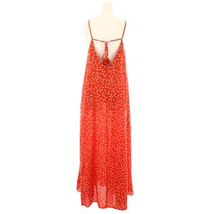 NE QUITTEZ PAS! 23SS COTTON RAYON DOT PRINT STRAP DRESS キャミワンピース ロング
