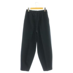 ADORE 23AW ストレッチツイルパンツ テーパード 36 ネイビー /HK OS