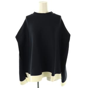 24SS ドライストレッチニット プルオーバー 38 ネイビー /DF OS