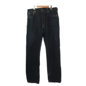 702XX 復刻 ビッグE シンチバック 赤耳 デニムパンツ W36 ネイビー