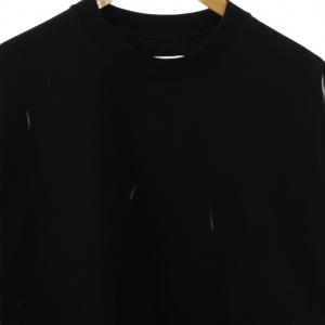 JIL SANDER 23SS J22GC0119 パームツリービーズ刺繍 オーバーサイズTシャツ XL ブラック