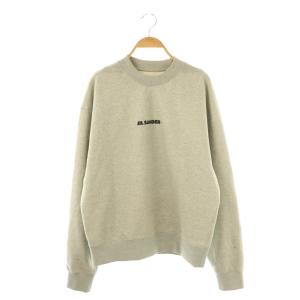 23AW ロゴクルーネックスウェットプルオーバー トレーナー S グレー J40GU0001 /DF OS