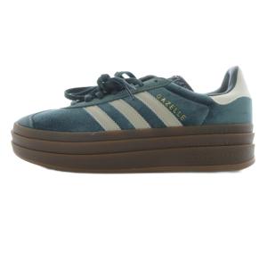 GAZELLE BOLD スニーカー スエード 23.5cm 緑 グリーン IG4391 /SR25