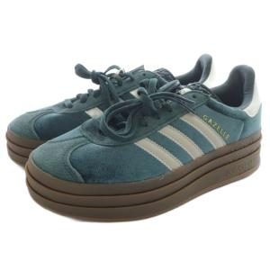 adidas Originals GAZELLE BOLD スニーカー スエード 23.5cm 緑 グリーン IG4391 /SR25