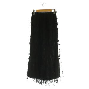 Ameri VINTAGE STUDIOUS別注 3D FLOWER LAYERED SKIRT フラワーレイヤードスカート チュール