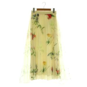 24SS SOFIA ORGANZA LAYERED SKIRT プリーツスカート ロング オーガンジー