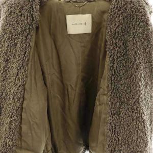 MACKINTOSH 23AW HUMBIE ダブル ショート エコファーコート 6 グレー