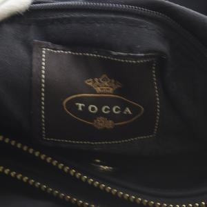 TOCCA ハンドバッグ ショルダーバッグ 2way 斜め掛け ナイロン ブラック /YO8