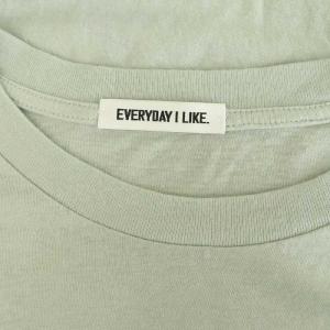 EVERYDAY I LIKE 25SS Garment Dye Tシャツ 半袖 オーバーサイズ クルーネック ミント /MY OS