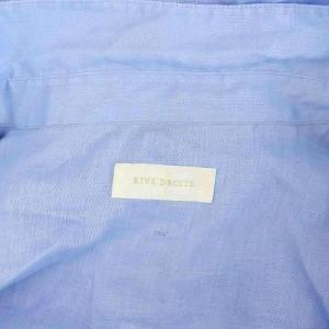 RIVE DROITE RIVEDROITE リブドロワ 25SS リネンワイドシャツ 長袖 オーバーサイズ F サックスブルー /MY OS